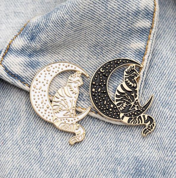 mysterious witch cat skull star moon embracing brooch enamel lapel pins badge moon cat enamel pins lapel pin badge brooch6217161, Gray
mysterious witch cat skull star moon embracing brooch enamel lapel pins badge moon cat enamel pins lapel pin badge brooch6217161, Gray