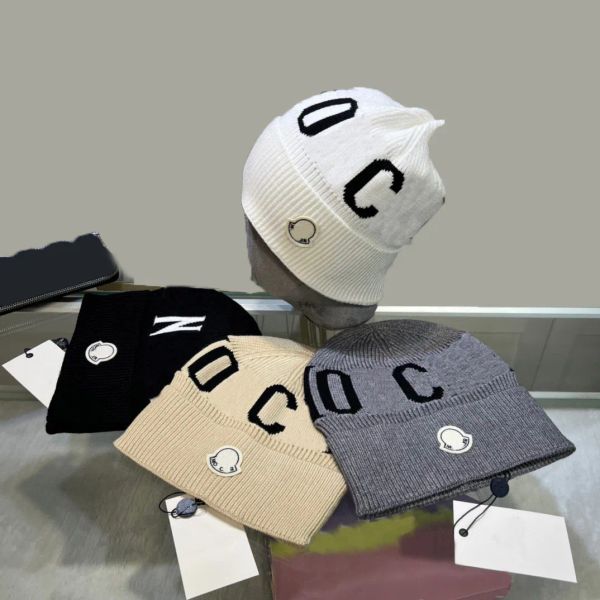 designer winter warm knitted hat for men and women double layer thickened wool hat casual ear protection hat soft glutinous baotou party, Blue;gray 
designer winter warm knitted hat for men and women double layer thickened wool hat casual ear protection hat soft glutinous baotou party, Blue;gray