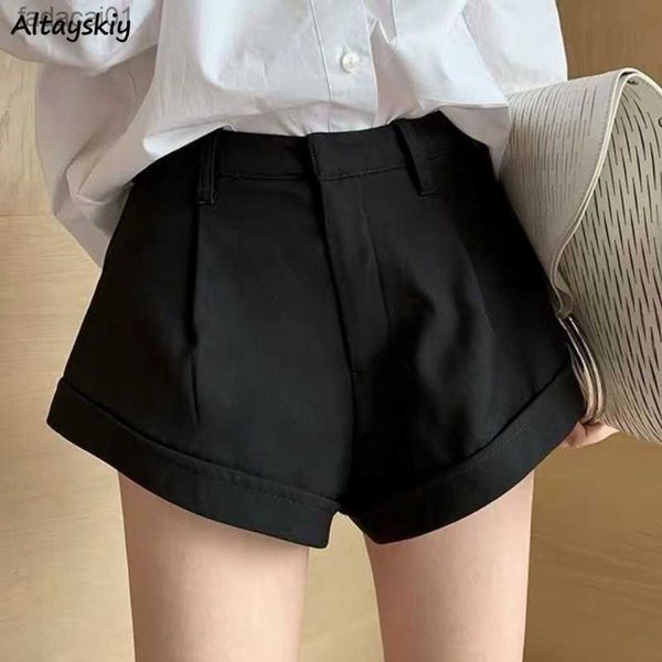 s3xl shorts for women solid high waist summer tender classic allmatch korean style casual fashion ladies l230621, White;black
s3xl shorts for women solid high waist summer tender classic allmatch korean style casual fashion ladies l230621, White;black