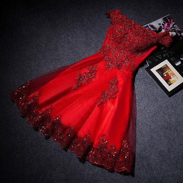 princess red evening dresses elegant off the shoulder bride gown with appliques short ball prom party homecoming graduation formal2441, Black;red
princess red evening dresses elegant off the shoulder bride gown with appliques short ball prom party homecoming graduation formal2441, Black;red