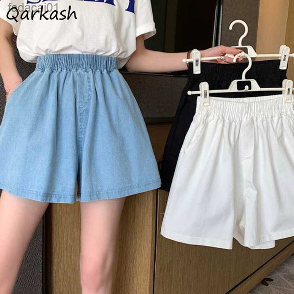 sporty shorts women s4xl solid wide leg chic allmatch loose streetwear fashion jogger casual summer elastic waist korean style l230621, White;black
sporty shorts women s4xl solid wide leg chic allmatch loose streetwear fashion jogger casual summer elastic waist korean style l230621, White;black