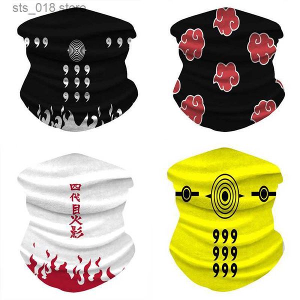 Image of Cycling Caps Masks 1PC Anime Cycling Scarf Fishing Bandana Headband Hiking Scarf Sun Protection Outdoor Sprots Face Mask Ninja Veil Rayon T230718