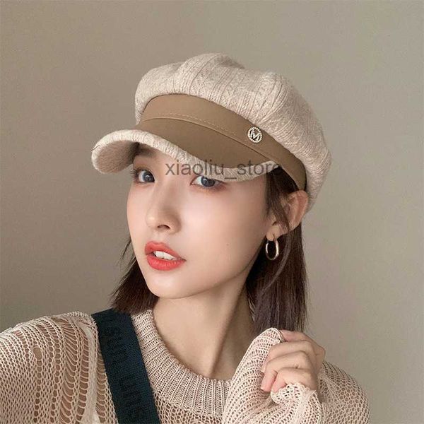 newsboy hats w63 hat female leather beret autumn and winter tide british retro letter striped octagonal newsboy painter hat hkd230718, Blue;gray
newsboy hats w63 hat female leather beret autumn and winter tide british retro letter striped octagonal newsboy painter hat hkd230718, Blue;gray