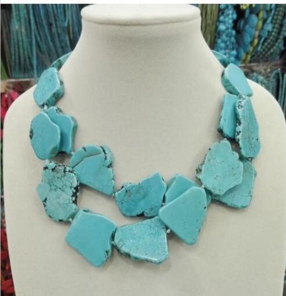 new arrive turquoise slice stone choker necklace handmade woman gift 2 layer7988269, Black
new arrive turquoise slice stone choker necklace handmade woman gift 2 layer7988269, Black