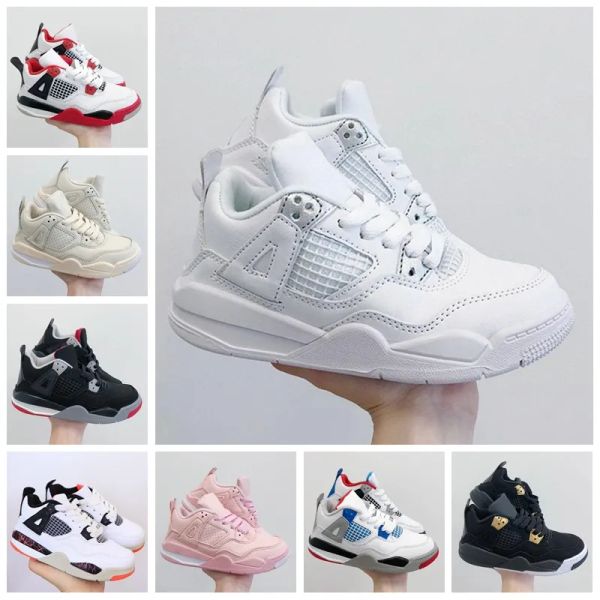 2022 kids 4 basketball shoes black cat toddler td 4s red chicag boys girls basketball pour enfants athletic outdoor sneakers size 28-35 with 
2022 kids 4 basketball shoes black cat toddler td 4s red chicag boys girls basketball pour enfants athletic outdoor sneakers size 28-35 with
