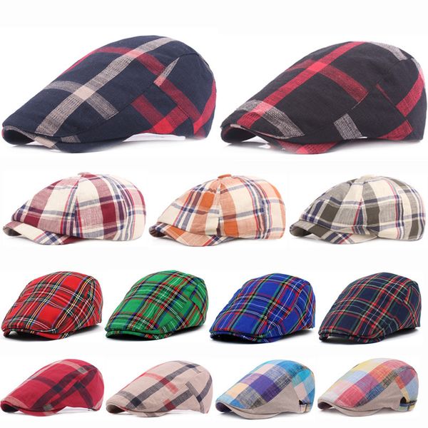 sboy hats spring autumn hats adjustable plaid beret hats men women plain berets sboy hat peaked cap casual forward caps 230717, Blue;gray
sboy hats spring autumn hats adjustable plaid beret hats men women plain berets sboy hat peaked cap casual forward caps 230717, Blue;gray