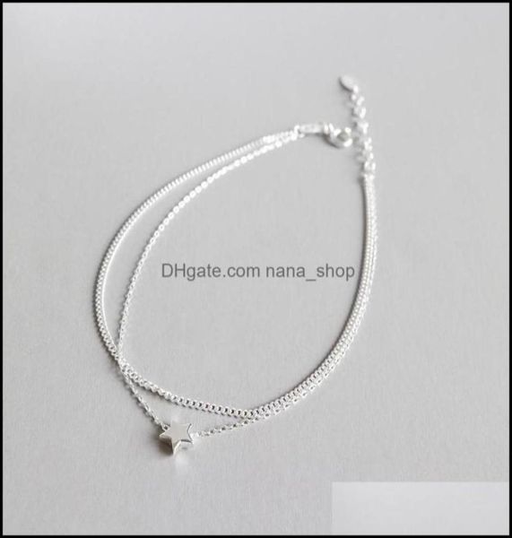 anklets jewelry real 925 sterling sier ankle bracelet fine double layers star charm for women girls lovely gift yma013 drop delive8515897, Red;blue
anklets jewelry real 925 sterling sier ankle bracelet fine double layers star charm for women girls lovely gift yma013 drop delive8515897, Red;blue