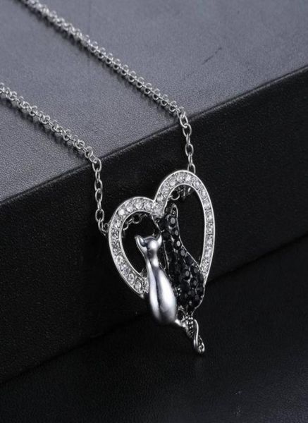 diamond crystal couple cat heart necklace silver pendant chain women necklaces fashion jewelry gift will and sandy3568325
diamond crystal couple cat heart necklace silver pendant chain women necklaces fashion jewelry gift will and sandy3568325