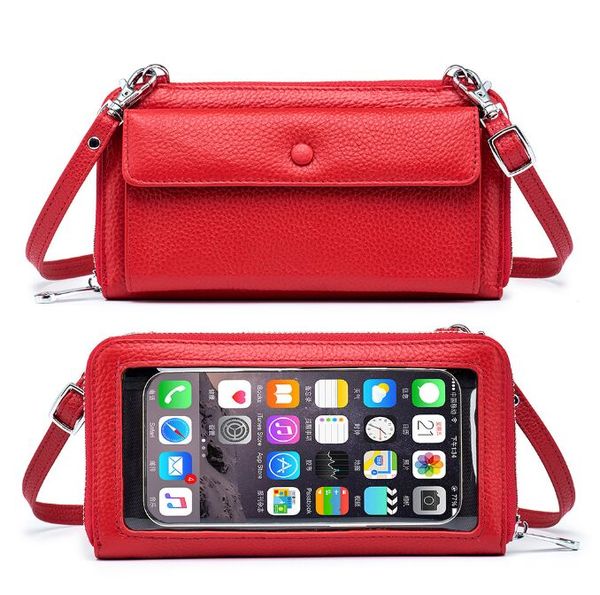women bag soft leather wallet touch screen mobile phone wallet mini oneshoulder crossbody women bag coin purse for girls wallets
women bag soft leather wallet touch screen mobile phone wallet mini oneshoulder crossbody women bag coin purse for girls wallets