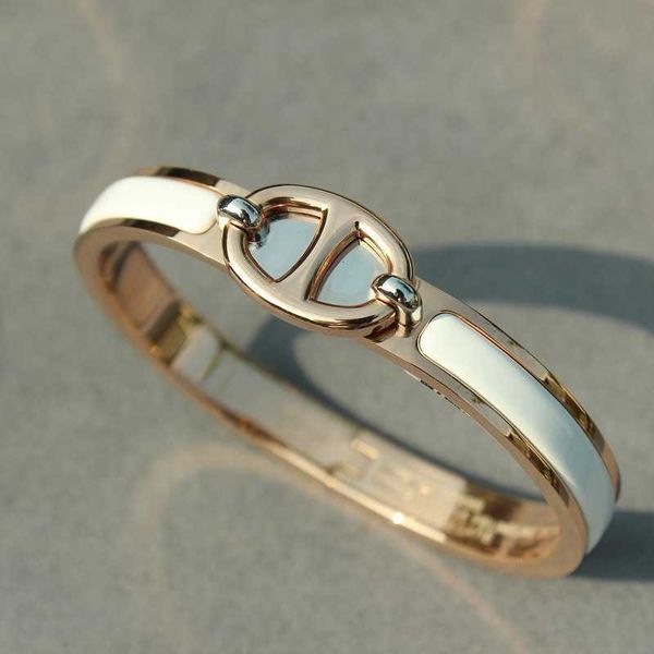 designer hemrres bracelet h aijia qixi new pig nose women's bracelet 18k rose gold can be broadcast live gc21, Black
designer hemrres bracelet h aijia qixi new pig nose women's bracelet 18k rose gold can be broadcast live gc21, Black