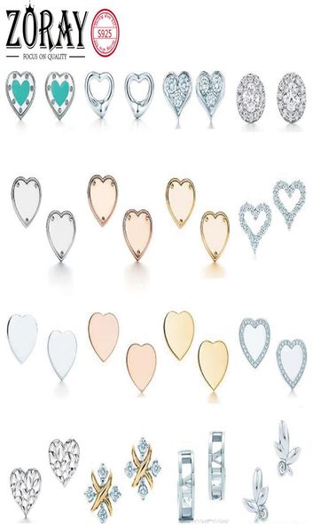 925 sterling silver brand charm blue heart-shaped smile earrings with original logo7493331, Golden
925 sterling silver brand charm blue heart-shaped smile earrings with original logo7493331, Golden
