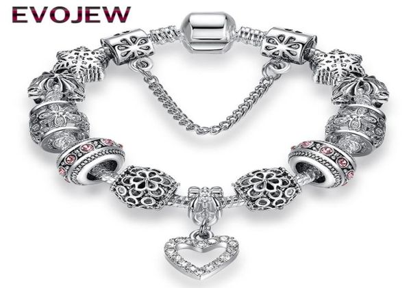 fashion antique 925 silver bracelets bangles crystal heart charm beads bracelet for women diy original jewelry gift1660389, Golden;silver
fashion antique 925 silver bracelets bangles crystal heart charm beads bracelet for women diy original jewelry gift1660389, Golden;silver
