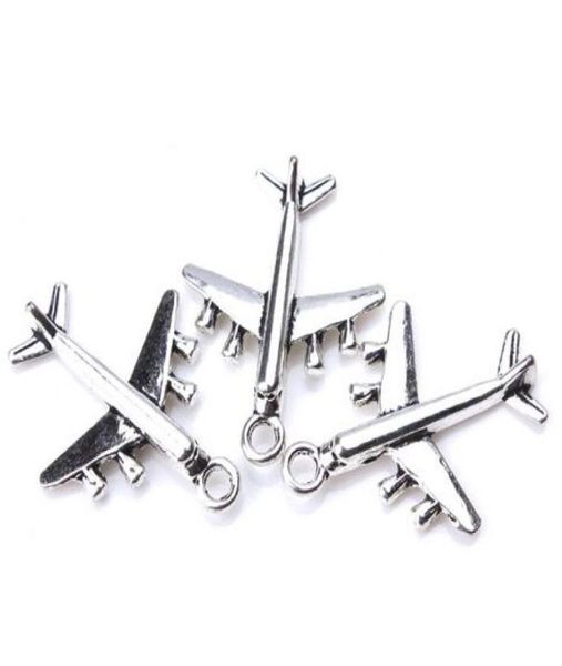 100pcslot ancient silver alloy airplane aircraft charms pendants for diy jewelry making findings 27x21mm5553421, Bronze;silver
100pcslot ancient silver alloy airplane aircraft charms pendants for diy jewelry making findings 27x21mm5553421, Bronze;silver
