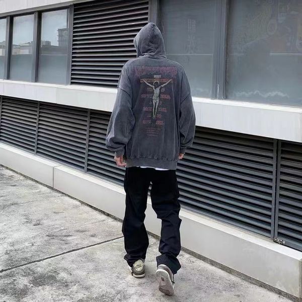 women's hoodies sweatshirts hip hop men sweatshirt hoodie streetwear jesus letter print washed pullover 2023 autumn harajuku cotton hoo, Black
women's hoodies sweatshirts hip hop men sweatshirt hoodie streetwear jesus letter print washed pullover 2023 autumn harajuku cotton hoo, Black