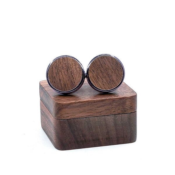 cuff links linbaiway retro wooden round cufflinks for men's brand french shirts wooden cufflinks with box cuff buttons hkd230718, Silver
cuff links linbaiway retro wooden round cufflinks for men's brand french shirts wooden cufflinks with box cuff buttons hkd230718, Silver