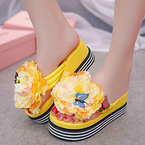 slippers fashion women flip flops summer shoes high heels wedge platform home flats flower basic slides size 36 40 230718, Black
slippers fashion women flip flops summer shoes high heels wedge platform home flats flower basic slides size 36 40 230718, Black