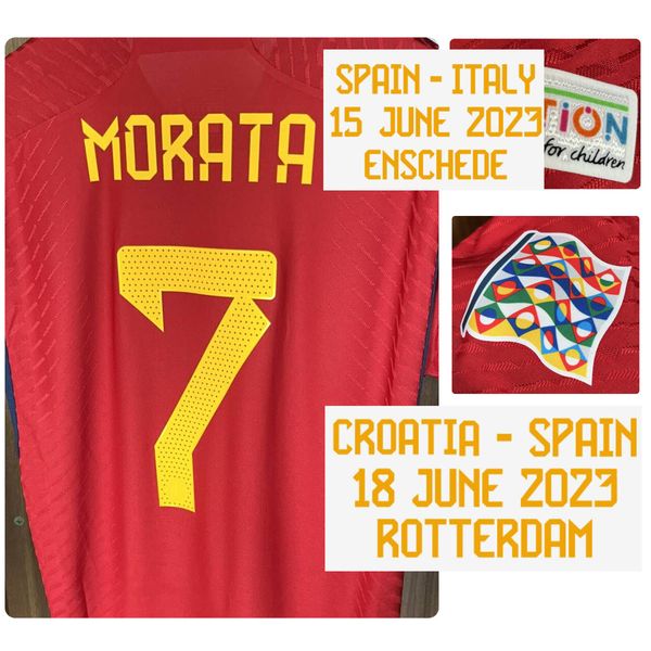 american college football wear nations league final 2023 jersey morata ansu fati asensio gavi carvajal maillot player issue sports jersey, Black
american college football wear nations league final 2023 jersey morata ansu fati asensio gavi carvajal maillot player issue sports jersey, Black