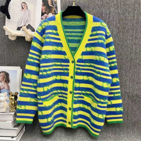 knit cardigan jacket women designer sweater fashion letter print stripe-print decoration womens long sleeve v-neck outerwear womens jackets, Black;brown
knit cardigan jacket women designer sweater fashion letter print stripe-print decoration womens long sleeve v-neck outerwear womens jackets, Black;brown