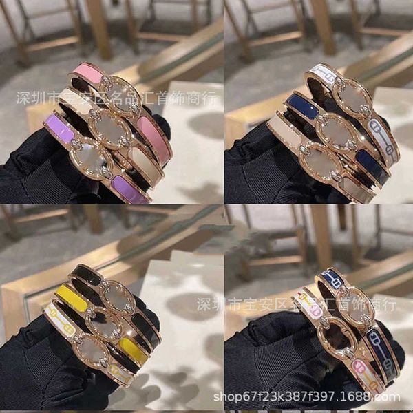 designer hemrres bracelet love home letter h enamel female couple wide and narrow version 18k rose gold h clip pig nose pattern male bzn6, Black
designer hemrres bracelet love home letter h enamel female couple wide and narrow version 18k rose gold h clip pig nose pattern male bzn6, Black