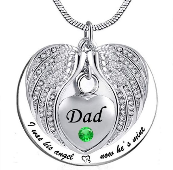angel wing birthstone memorial keepsake ashes urn pendant necklace 039i used to be his angle now he039s mine039 3985862, Silver
angel wing birthstone memorial keepsake ashes urn pendant necklace 039i used to be his angle now he039s mine039 3985862, Silver