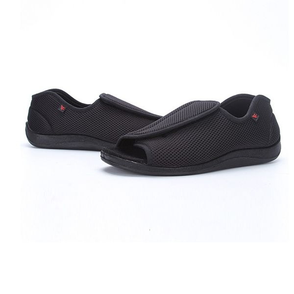 sandals diabete fat foot wide old man's swollen deformation middleaged shoes feet puffy external nursing healthcare product 230718, Black
sandals diabete fat foot wide old man's swollen deformation middleaged shoes feet puffy external nursing healthcare product 230718, Black