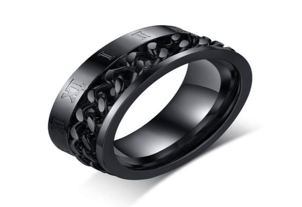 hiphop lucky spinner chain rings men accessories trending styles stainless steel anillo roman number party anel jewelry r3716606595, Silver
hiphop lucky spinner chain rings men accessories trending styles stainless steel anillo roman number party anel jewelry r3716606595, Silver