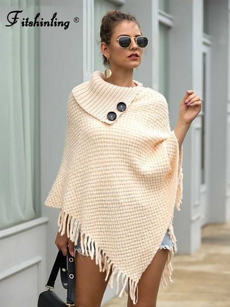 women's sweaters fitshinling irregular bohemian poncho women oversized sweater knitwear buttons winter jumper holiday batwing sleeve cl, White;black
women's sweaters fitshinling irregular bohemian poncho women oversized sweater knitwear buttons winter jumper holiday batwing sleeve cl, White;black
