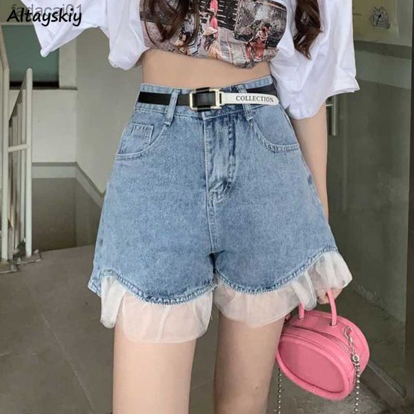 s5xl denim shorts for women lace design summer daily korean style fashion allmatch sweet casual vintage girlish l230621, White;black
s5xl denim shorts for women lace design summer daily korean style fashion allmatch sweet casual vintage girlish l230621, White;black