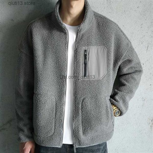men's jackets lamb wool coat men's cotton coat autumn and winter with cashmere and thick cotton clothing men's clothing catch, Black;brown
men's jackets lamb wool coat men's cotton coat autumn and winter with cashmere and thick cotton clothing men's clothing catch, Black;brown