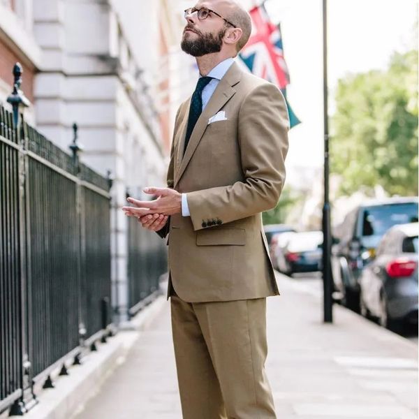 latest tan khaki groomsmen wedding pants suits peaked lapel mens formal tuxedos two button custom made blazer jacket pants, Black;gray
latest tan khaki groomsmen wedding pants suits peaked lapel mens formal tuxedos two button custom made blazer jacket pants, Black;gray