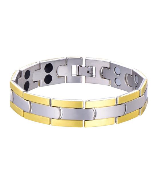 fashion women men link chain bracelet femme magnetic health bangle female copper jewelry whole2993014, Black
fashion women men link chain bracelet femme magnetic health bangle female copper jewelry whole2993014, Black