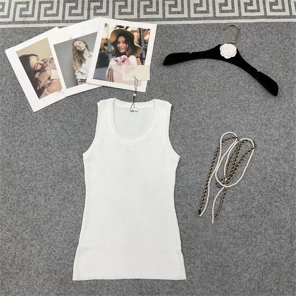sleeveless tank vest summer vest sweater designer women vests tees crop off shoulder black tank casual sleeveless backless size s-l, White
sleeveless tank vest summer vest sweater designer women vests tees crop off shoulder black tank casual sleeveless backless size s-l, White