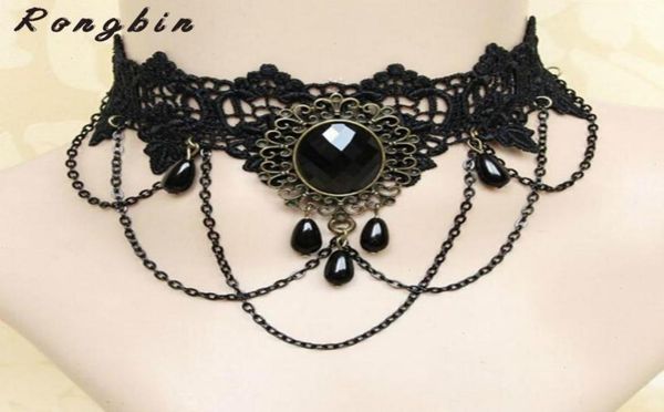 vintage gothic black lace choker necklace for women flower chocker statement collar bijoux femme collier collares8064740, Silver
vintage gothic black lace choker necklace for women flower chocker statement collar bijoux femme collier collares8064740, Silver