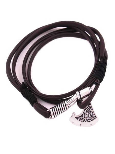 2018 fashion silver charm leather trinket viking amulet slavic sword axe pendant shield pendant bracelet jewelry4934855, Golden;silver
2018 fashion silver charm leather trinket viking amulet slavic sword axe pendant shield pendant bracelet jewelry4934855, Golden;silver