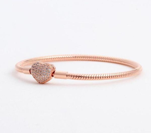 luxury fashion 18k rose gold cz diamond heart bracelets original box for 925 silver smooth chain bracelet women jewelry9565247, Golden;silver
luxury fashion 18k rose gold cz diamond heart bracelets original box for 925 silver smooth chain bracelet women jewelry9565247, Golden;silver