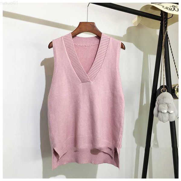 women's sweaters women's sweater vest sleeveless v neck basic pink autumn winter korean fashion loose knitted women's jumper, White;black
women's sweaters women's sweater vest sleeveless v neck basic pink autumn winter korean fashion loose knitted women's jumper, White;black