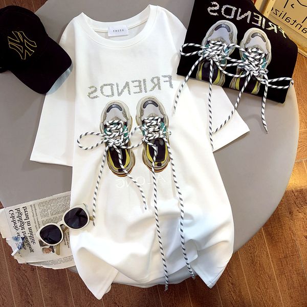 women's t-shirt 3d shoelace short-sleeved t-shirt letter diamonds summer streetwear women oversized tshirt y2k round neck loose graphi, White
women's t-shirt 3d shoelace short-sleeved t-shirt letter diamonds summer streetwear women oversized tshirt y2k round neck loose graphi, White