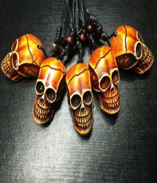 12 pcs skull skeleton auniquestyle vintage imitation yak bone necklace manmade carving skull punk amulet9031300, Silver
12 pcs skull skeleton auniquestyle vintage imitation yak bone necklace manmade carving skull punk amulet9031300, Silver