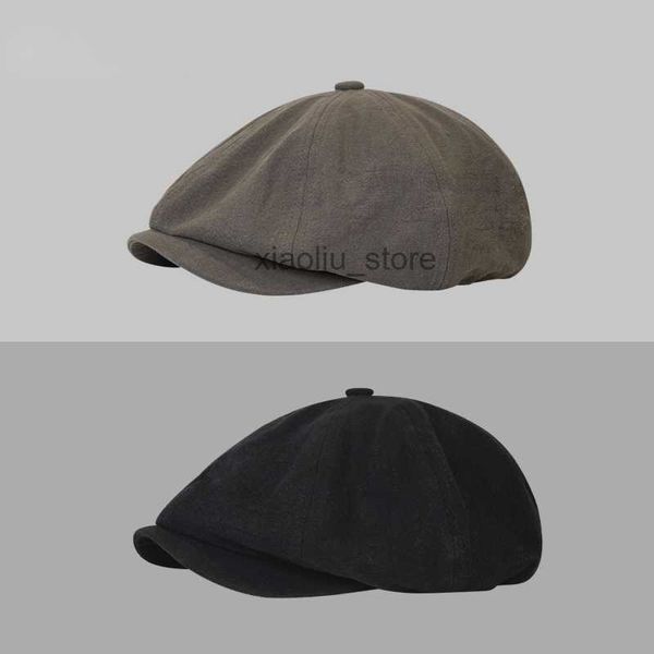 newsboy hats 2023 autumn cotton linen newsboy caps plus size 63cm men's thin retro beret hat fashion wild casual cap octagonal hats hkd, Blue;gray
newsboy hats 2023 autumn cotton linen newsboy caps plus size 63cm men's thin retro beret hat fashion wild casual cap octagonal hats hkd, Blue;gray