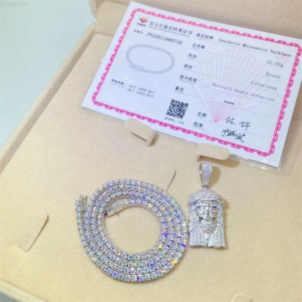 factory direct sale iced out jewelry 10k solid goold 3mm 20inch bling moissanite custom tennis chain necklace, Silver
factory direct sale iced out jewelry 10k solid goold 3mm 20inch bling moissanite custom tennis chain necklace, Silver