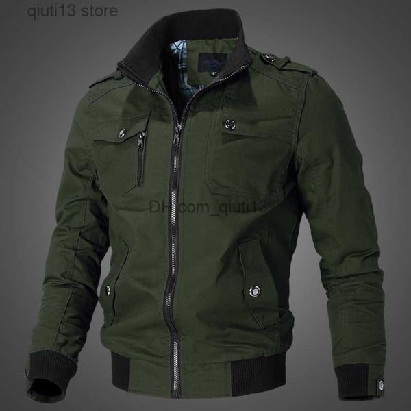 men's jackets bomber jacket men fashion casual windbreaker jacket coat men spring and autumn new outwear stand slim military t230718, Black;brown
men's jackets bomber jacket men fashion casual windbreaker jacket coat men spring and autumn new outwear stand slim military t230718, Black;brown