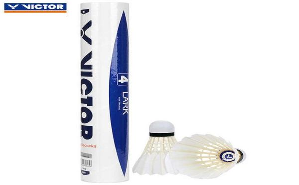badminton shuttlecocks new 100 genuine victor lark 4 shuttlecocks badminton shuttle duck feather ball for training j2302133761943
badminton shuttlecocks new 100 genuine victor lark 4 shuttlecocks badminton shuttle duck feather ball for training j2302133761943