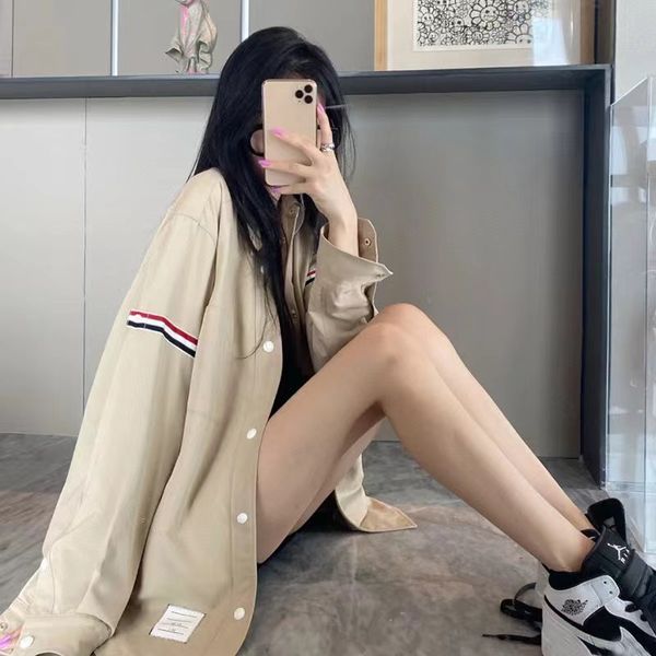women's outerwear fashion casual luxury brand trend soft and comfortable designer breathable long sleeve men's shirt, Black;brown
women's outerwear fashion casual luxury brand trend soft and comfortable designer breathable long sleeve men's shirt, Black;brown