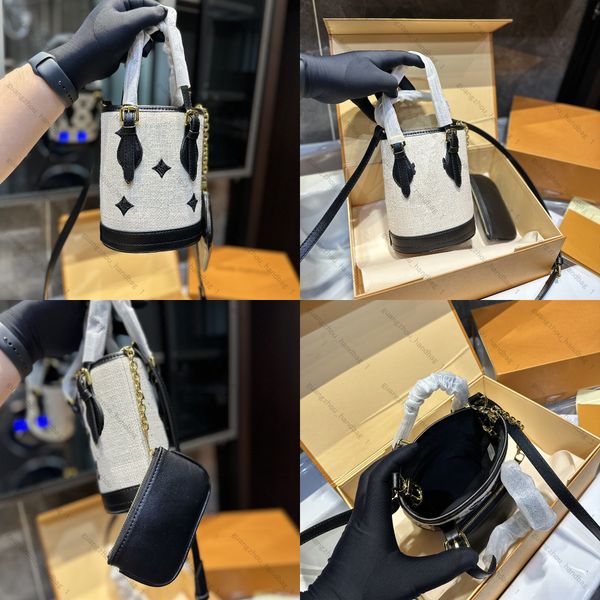 designer bags nano bucket embroidery handbags shoulder handbag bb totes classic adjustable straps tote fabric black leather trim bag
designer bags nano bucket embroidery handbags shoulder handbag bb totes classic adjustable straps tote fabric black leather trim bag