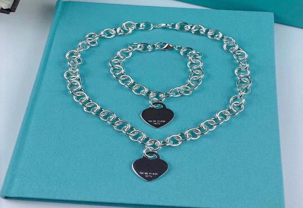 love heart necklace bracelet designer jewelry sets womens bracelets necklaces for women birthday christmas gift wedding jewelrys2676264, Silver
love heart necklace bracelet designer jewelry sets womens bracelets necklaces for women birthday christmas gift wedding jewelrys2676264, Silver