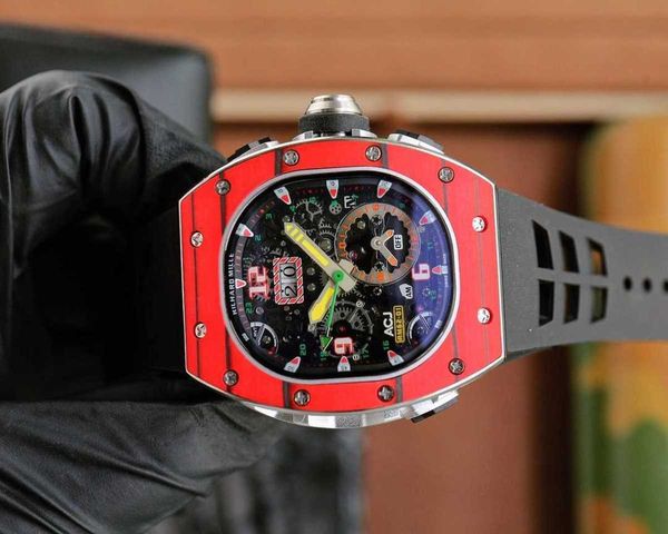 designer men wrist watches superb rm62-01 watch 1dqs fully automatic mechanical movement sapphire mirror ntpt carbon fiber case with natural, Slivery;brown
designer men wrist watches superb rm62-01 watch 1dqs fully automatic mechanical movement sapphire mirror ntpt carbon fiber case with natural, Slivery;brown