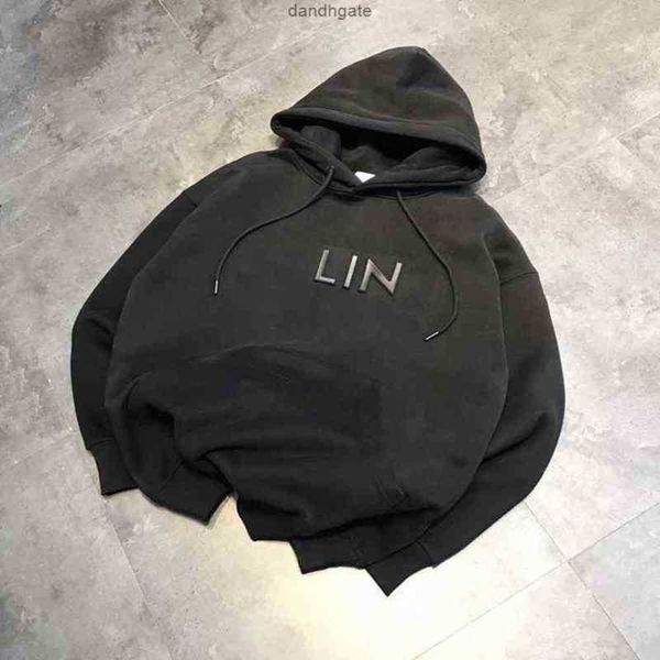 2023 autumn winter new designer men's women hoodies sweatshirts couple simple steel printed letters casual loose hooded gfbm, Black
2023 autumn winter new designer men's women hoodies sweatshirts couple simple steel printed letters casual loose hooded gfbm, Black