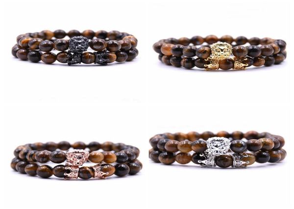 2 pcsset animal king lion head tiger eye bracelet black natural stone crown couple braclet sets for men hand jewelry accessories1890241
2 pcsset animal king lion head tiger eye bracelet black natural stone crown couple braclet sets for men hand jewelry accessories1890241