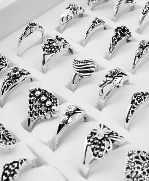 100 pieces mix retro ring whole men clover flower charm antique silver plated statement small vintage ring for women4942880
100 pieces mix retro ring whole men clover flower charm antique silver plated statement small vintage ring for women4942880