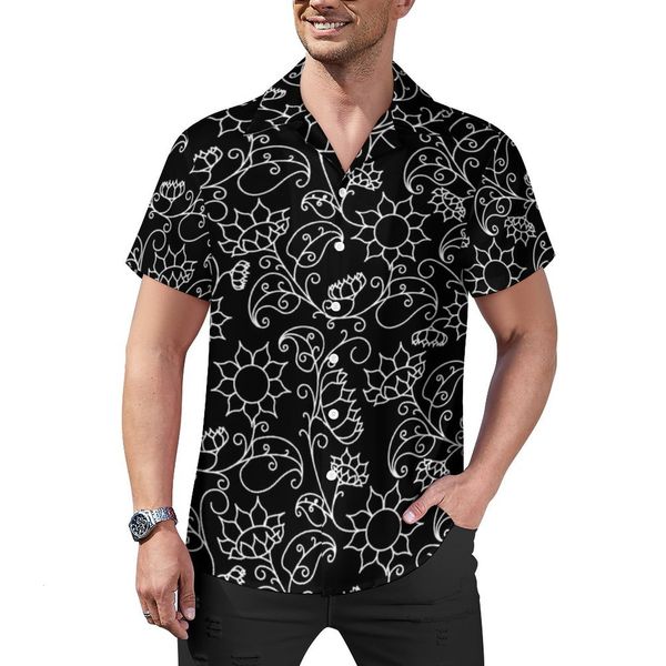 mens casual shirts line art print shirt sunflower flower vacation loose fitting hawaiian aesthetics short sleeve customized oversized 230718, White;black
mens casual shirts line art print shirt sunflower flower vacation loose fitting hawaiian aesthetics short sleeve customized oversized 230718, White;black
